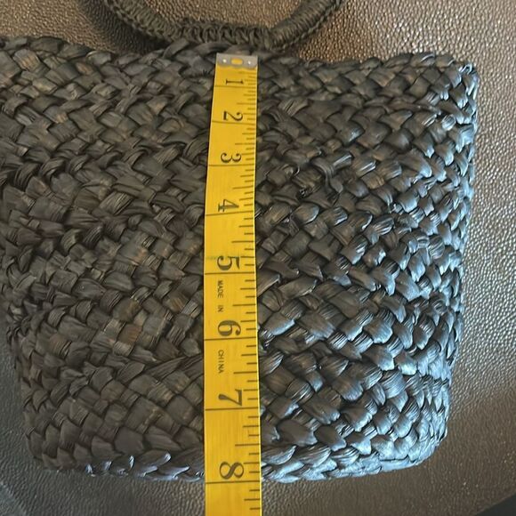 L Space Black Bella straw bag - Picture 7 of 9